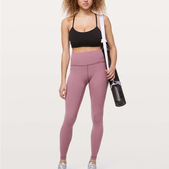 Pants - Lululemon mauve align leggings 28” 8